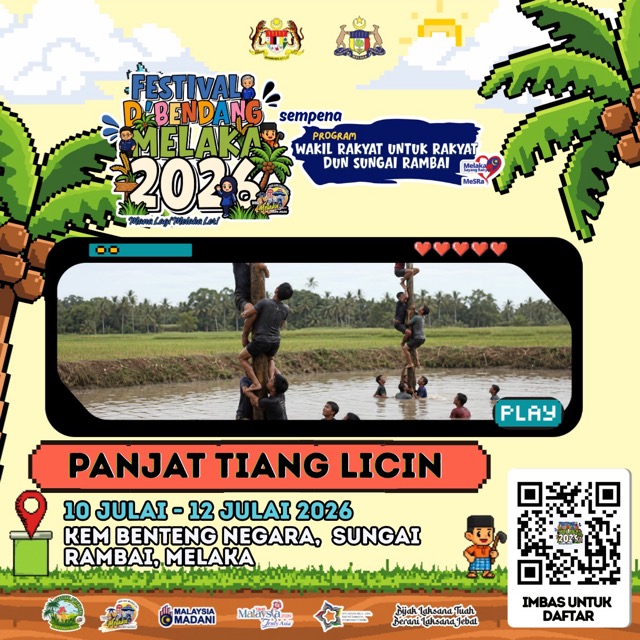 Panjat Tiang Licin (Pagi)